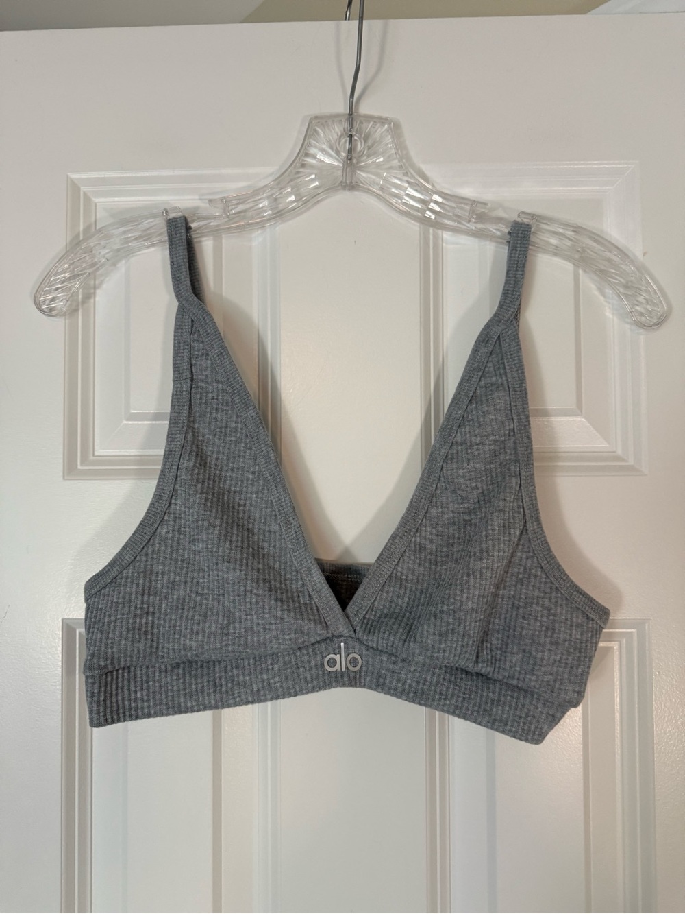 ALO Yoga Ribbed Bralette & Short Set - Picture 3 of 9